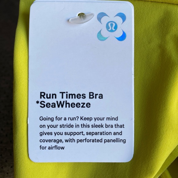 Seawheeze Run Times Bra *NWT - Picture 8 of 8